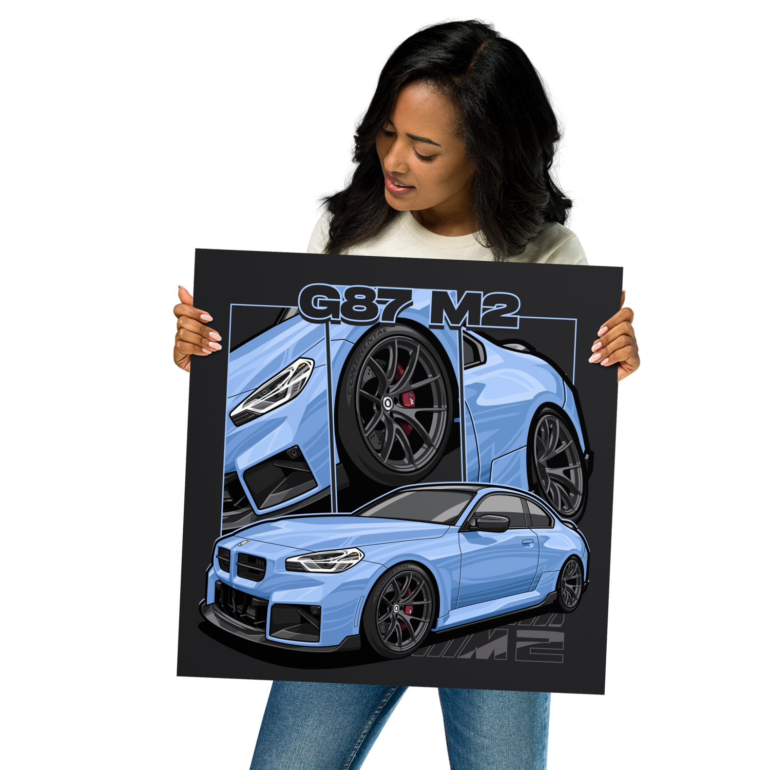 G87 M2 Collage Matte Paper Poster