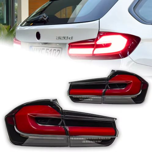 G30 Style LED Tail Lights w/ Sequential Turn Signals for BMW F31 3-Series Touring Wagon