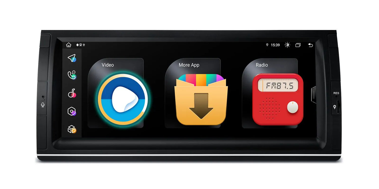 Xtrons 10.25'' Head Unit Display Upgrade For BMW X5 E53 1999-2006 | 4GB & 64GB ROM