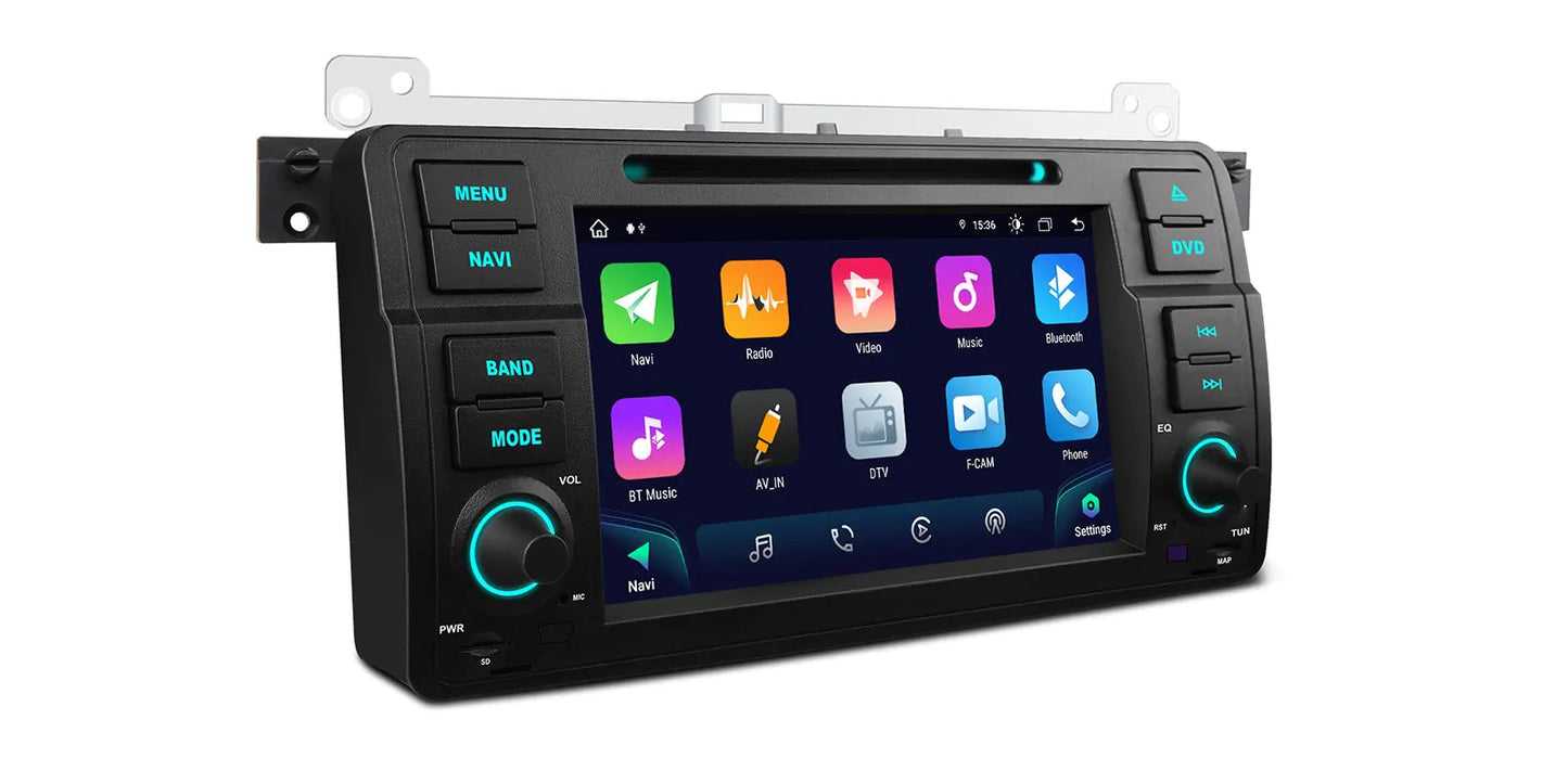 Xtrons Head Unit For BMW E46 (1998- 2006) M3 Sedan Coupe Convertible | Octa Core | 4GB RAM & 64GB ROM |