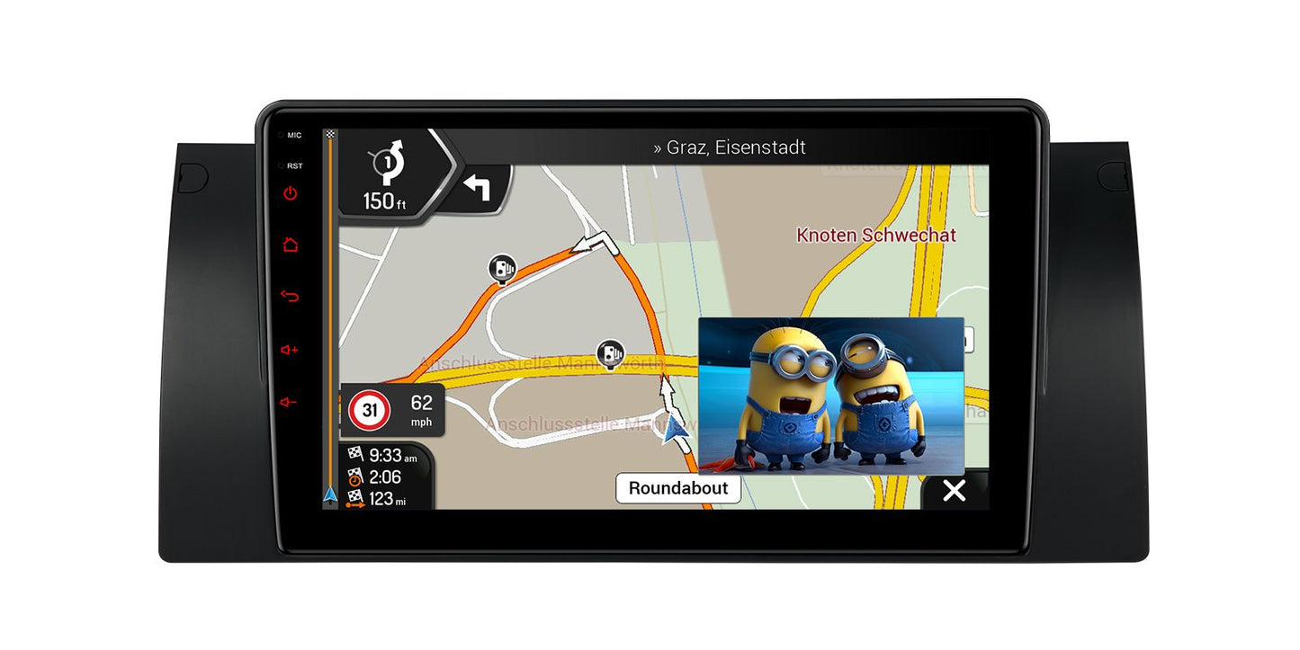 Xtrons Head Unit for 99-06 BMW E53 |Octa Core | 4GB RAM & 64GB ROM |