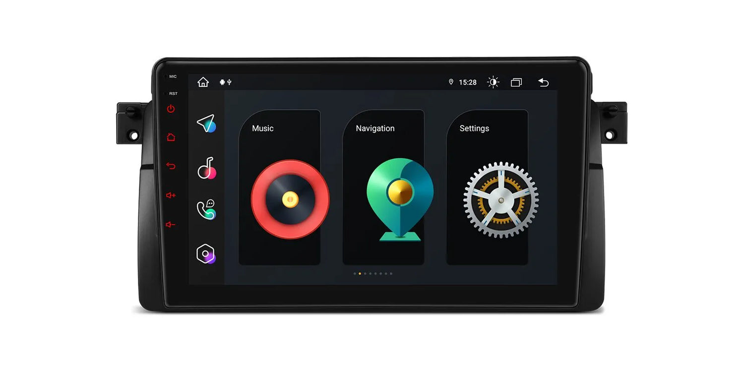 Xtrons 9'' Head Unit Display Upgrade For BMW 3 Series E46/M3 1998-2006 | 4GB RAM & 64GB ROM