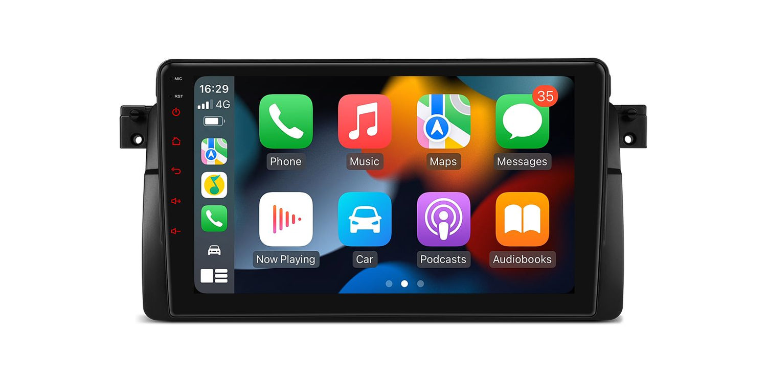 Xtrons 9'' Head Unit Display Upgrade For BMW 3 Series E46/M3 1998-2006 | 4GB RAM & 64GB ROM