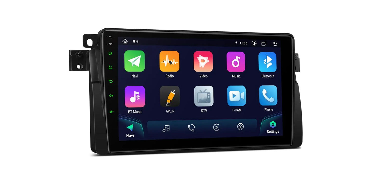 Xtrons 9'' Head Unit Display Upgrade For BMW 3 Series E46/M3 1998-2006 | 4GB RAM & 64GB ROM