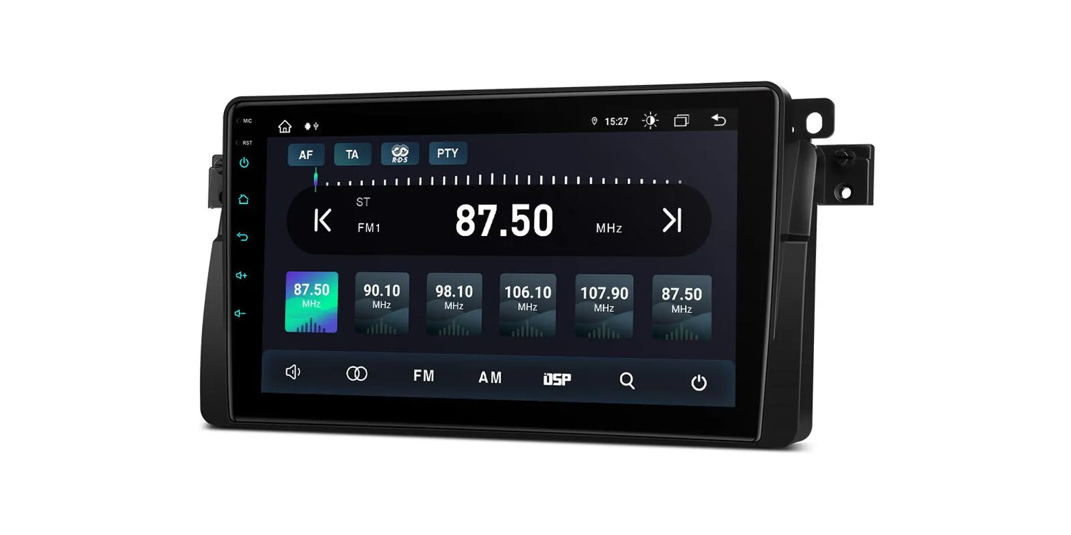 Xtrons 9'' Head Unit Display Upgrade For BMW 3 Series E46/M3 1998-2006 | 4GB RAM & 64GB ROM