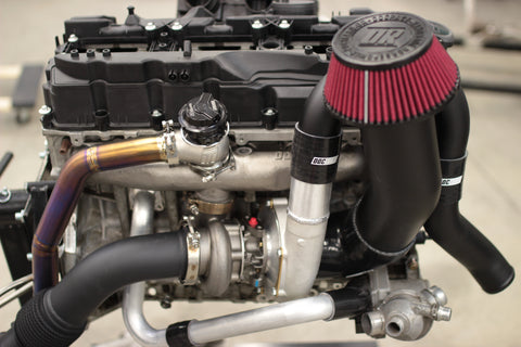 DocRace Bottom Mount Single Turbo Kit for BMW N55 E8x/E9x 135i/335i