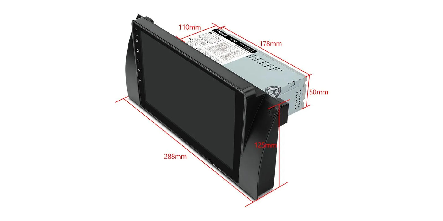 Xtrons Head Unit for 1999-2006 BMW X5 E53 |Octa Core |6GB RAM & 128GB ROM |