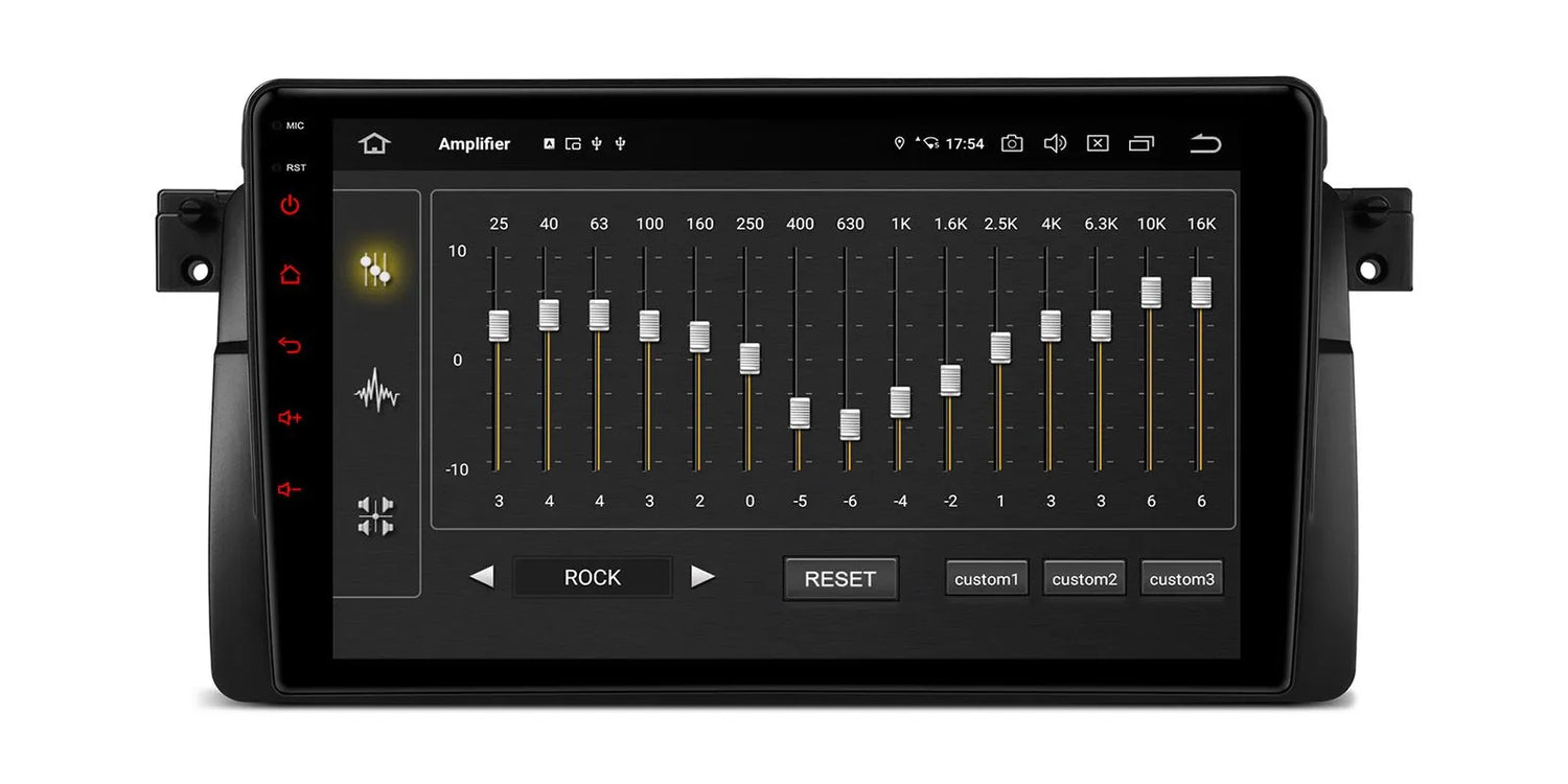 Xtrons 9'' Head Unit Display Upgrade For BMW E46 3 Series/M3 1998-2006 | 8GB RAM & 256GB ROM