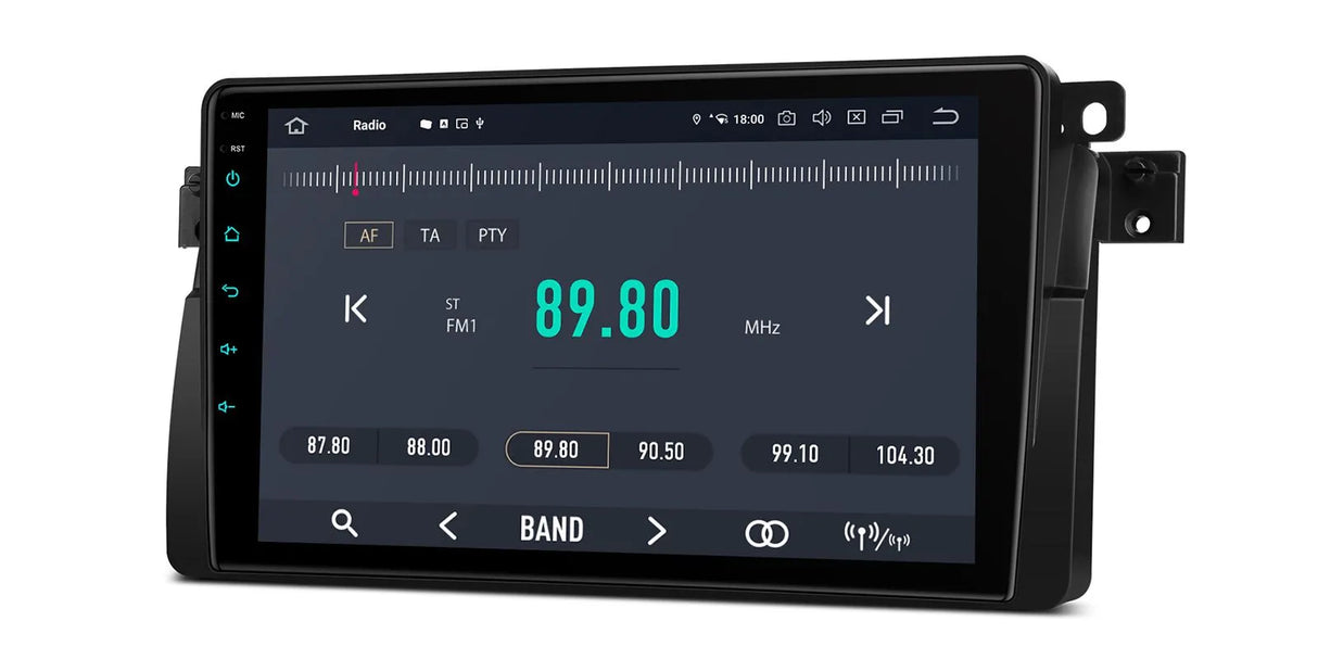 Xtrons 9'' Head Unit Display Upgrade For BMW E46 3 Series/M3 1998-2006 | 8GB RAM & 256GB ROM