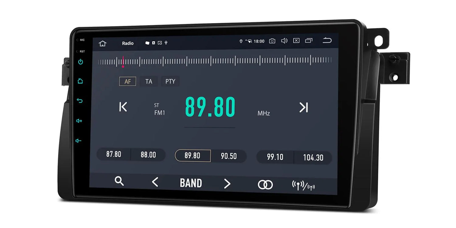 Xtrons 9'' Head Unit Display Upgrade For BMW E46 3 Series/M3 1998-2006 | 8GB RAM & 256GB ROM