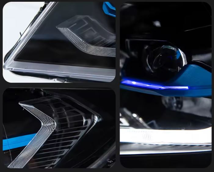 BMW E90/E91 3-Series "G22 Laser Style" LED Headlights