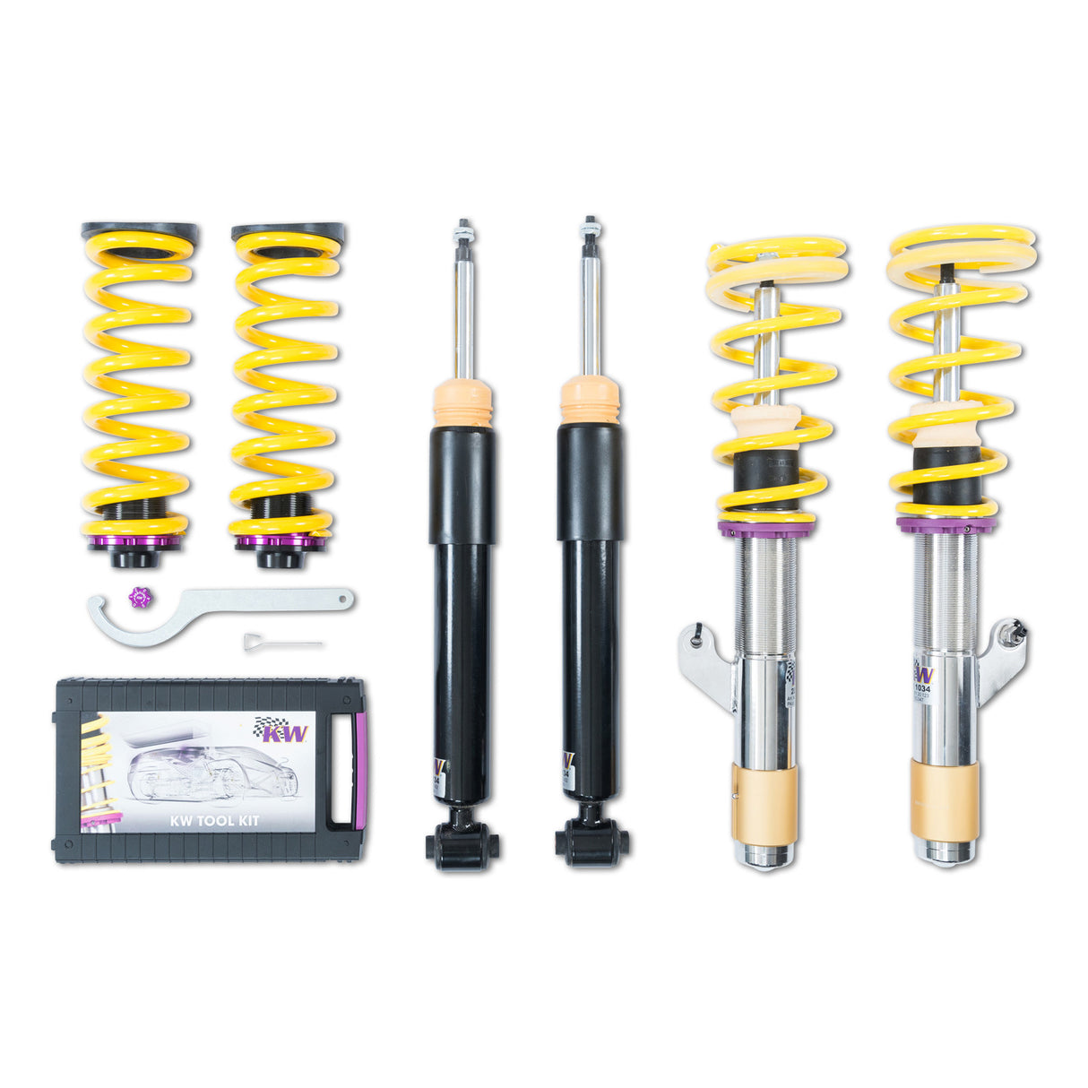 KW V2 Comfort Coilover Kit For BMW 2/3/4 Series F22 / F23 / F30 / F32 / F33