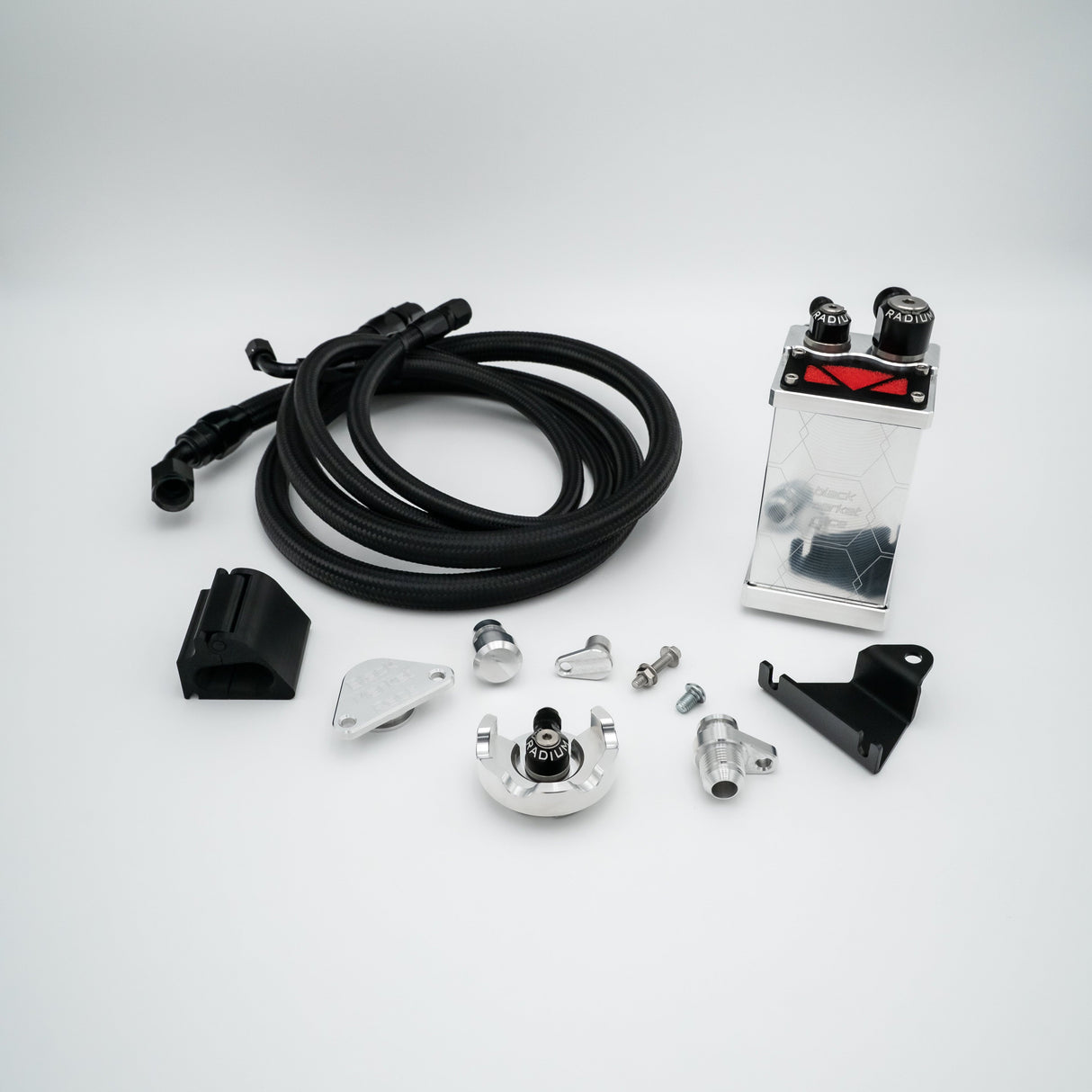 Black Market Race S58 Catch Can Kit (G87 G80 G82 M2 M3 M4)