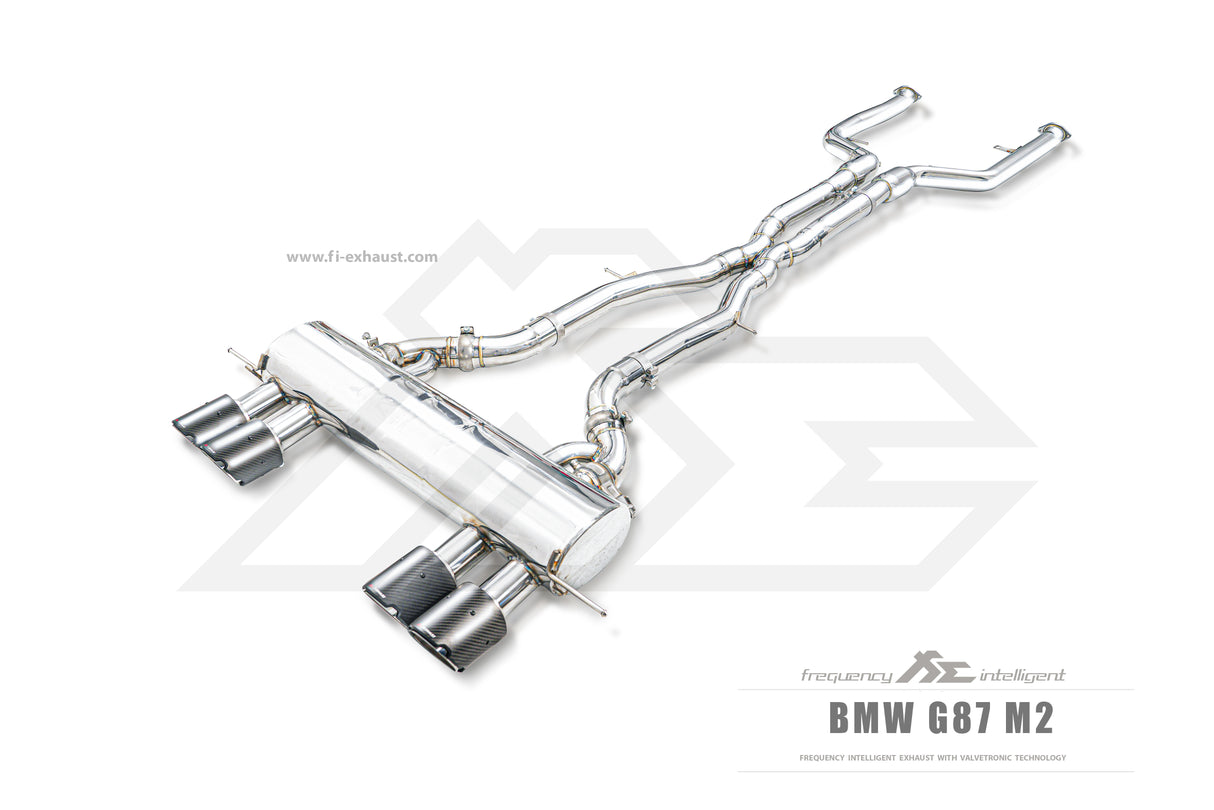 FI Valvetronic Exhaust System for BMW G87 M2 (Dual Mid)