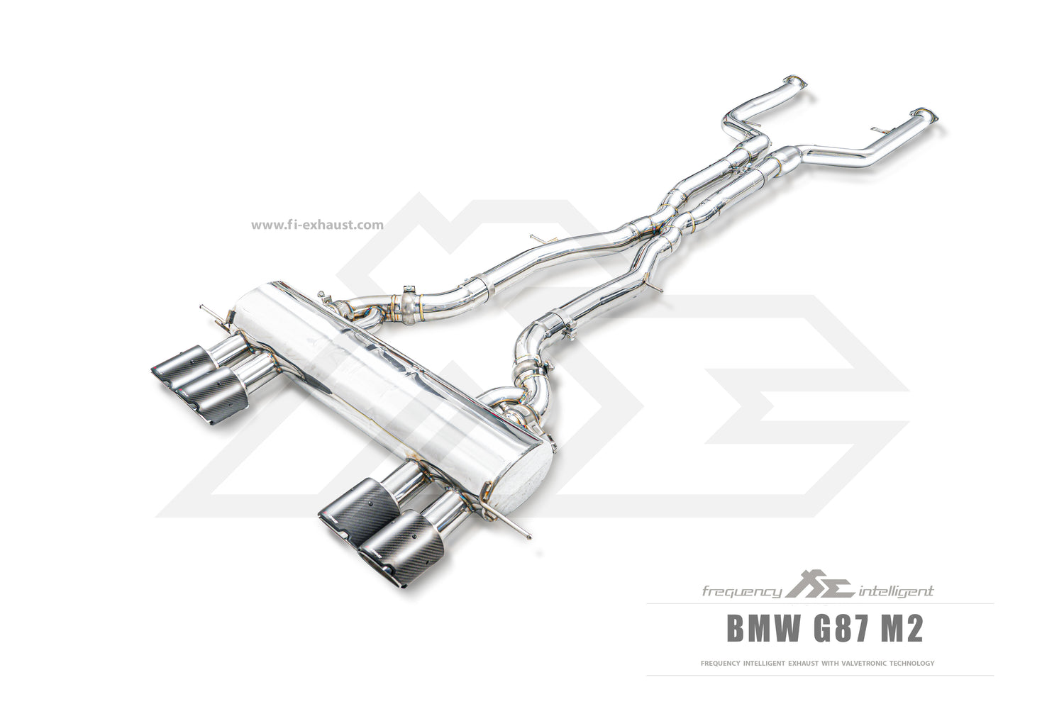 FI Valvetronic Exhaust System for BMW G87 M2 (Dual Mid)