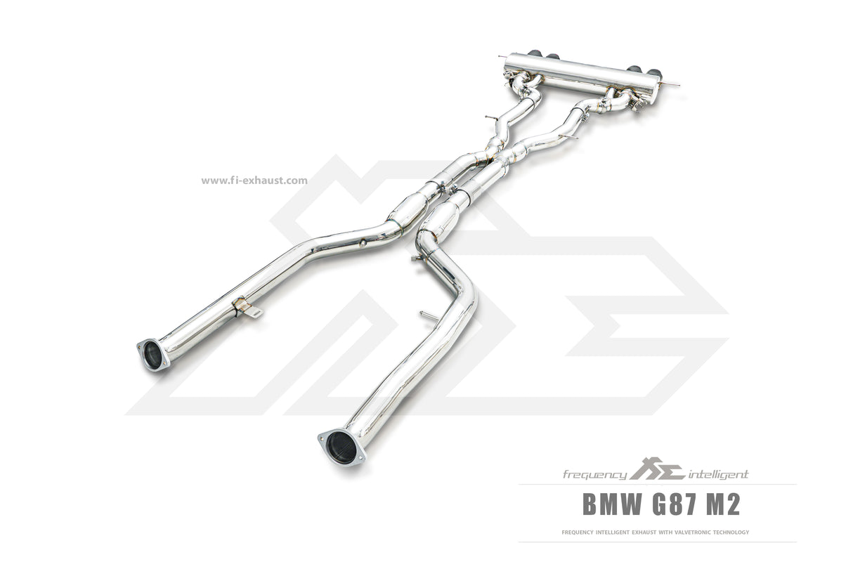 FI Valvetronic Exhaust System for BMW G87 M2 (Dual Mid)