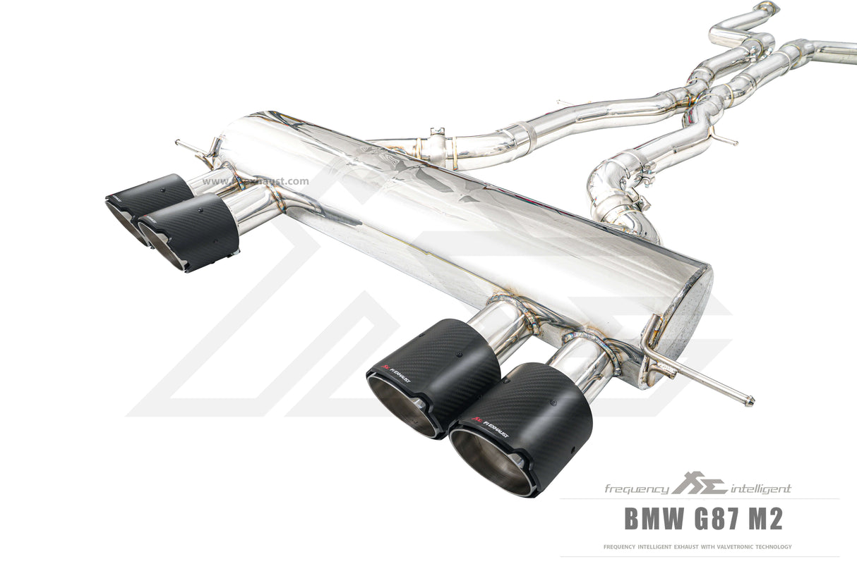 FI Valvetronic Exhaust System for BMW G87 M2 (Dual Mid)