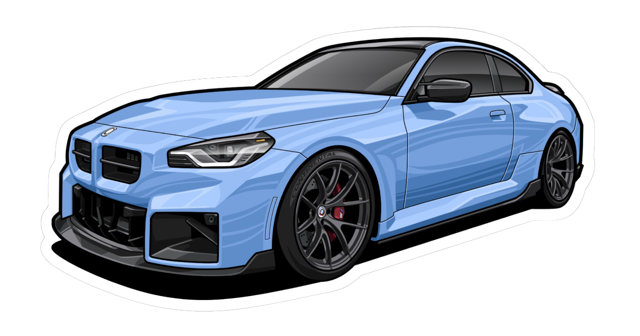 G87 M2 Graphic Sticker