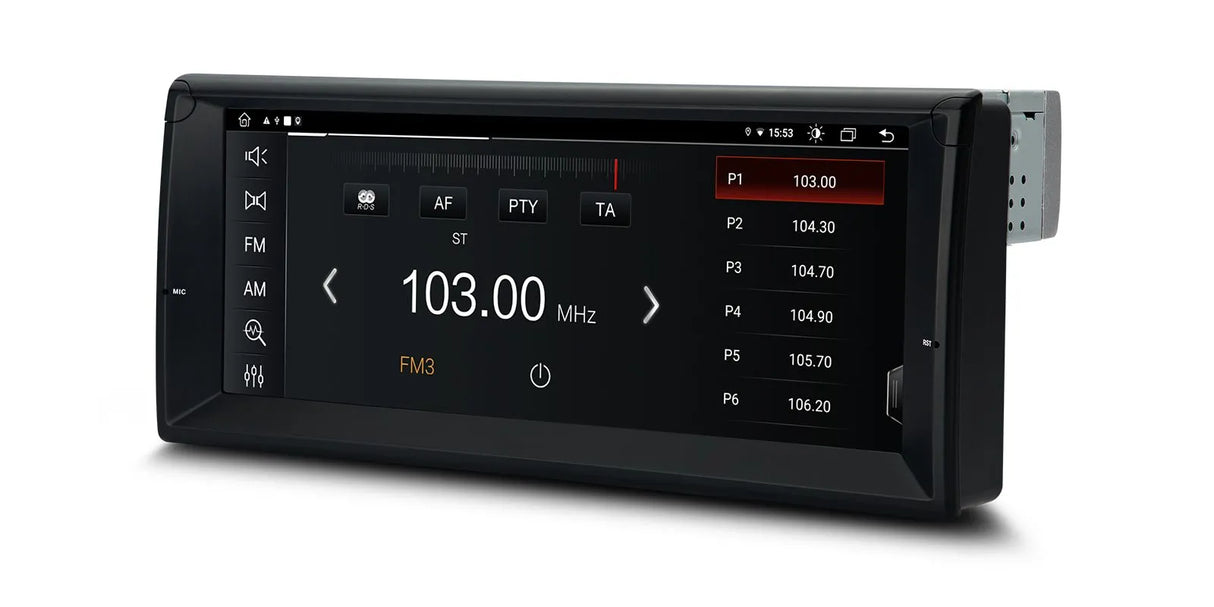 Xtrons 10.25" Head Unit Display Upgrade For BMW 5 Series E39 1997-2003 & BMW 7 Series E38 1996-2002 | 4GB RAM & 64GB ROM