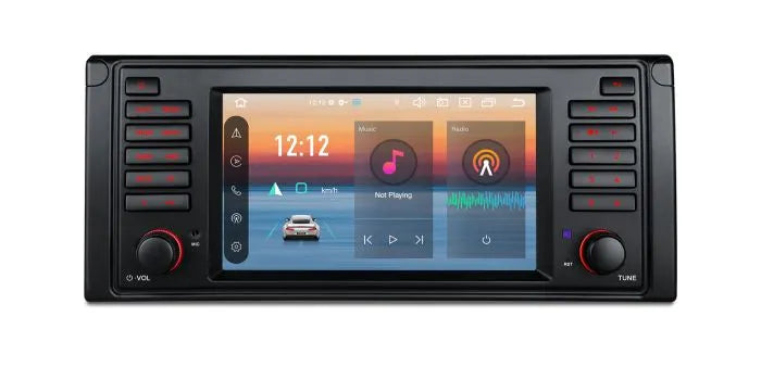 Xtrons 7'' Head Unit Display Upgrade For BMW E39 1997-2003 | 4GB RAM & 64GB ROM