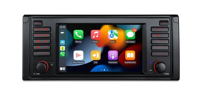 Xtrons 7'' Head Unit Display Upgrade For BMW E39 1997-2003 | 4GB RAM & 64GB ROM