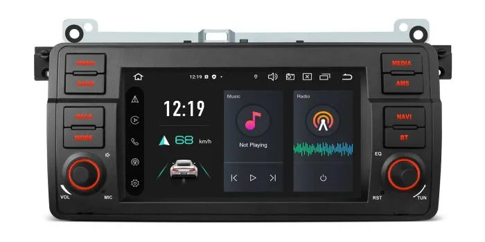 Xtrons 7'' Head Unit Display Upgrade For BMW E46 3 series/M3 1998-2006 | 4GB RAM & 64GB ROM