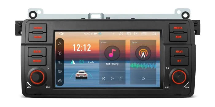Xtrons 7'' Head Unit Display Upgrade For BMW E46 3 series/M3 1998-2006 | 4GB RAM & 64GB ROM
