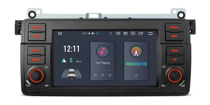Xtrons 7'' Head Unit Display Upgrade For BMW E46 3 series/M3 1998-2006 | 4GB RAM & 64GB ROM