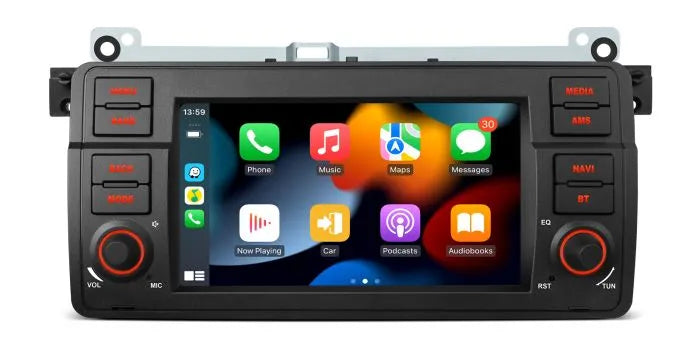 Xtrons 7'' Head Unit Display Upgrade For BMW E46 3 series/M3 1998-2006 | 4GB RAM & 64GB ROM