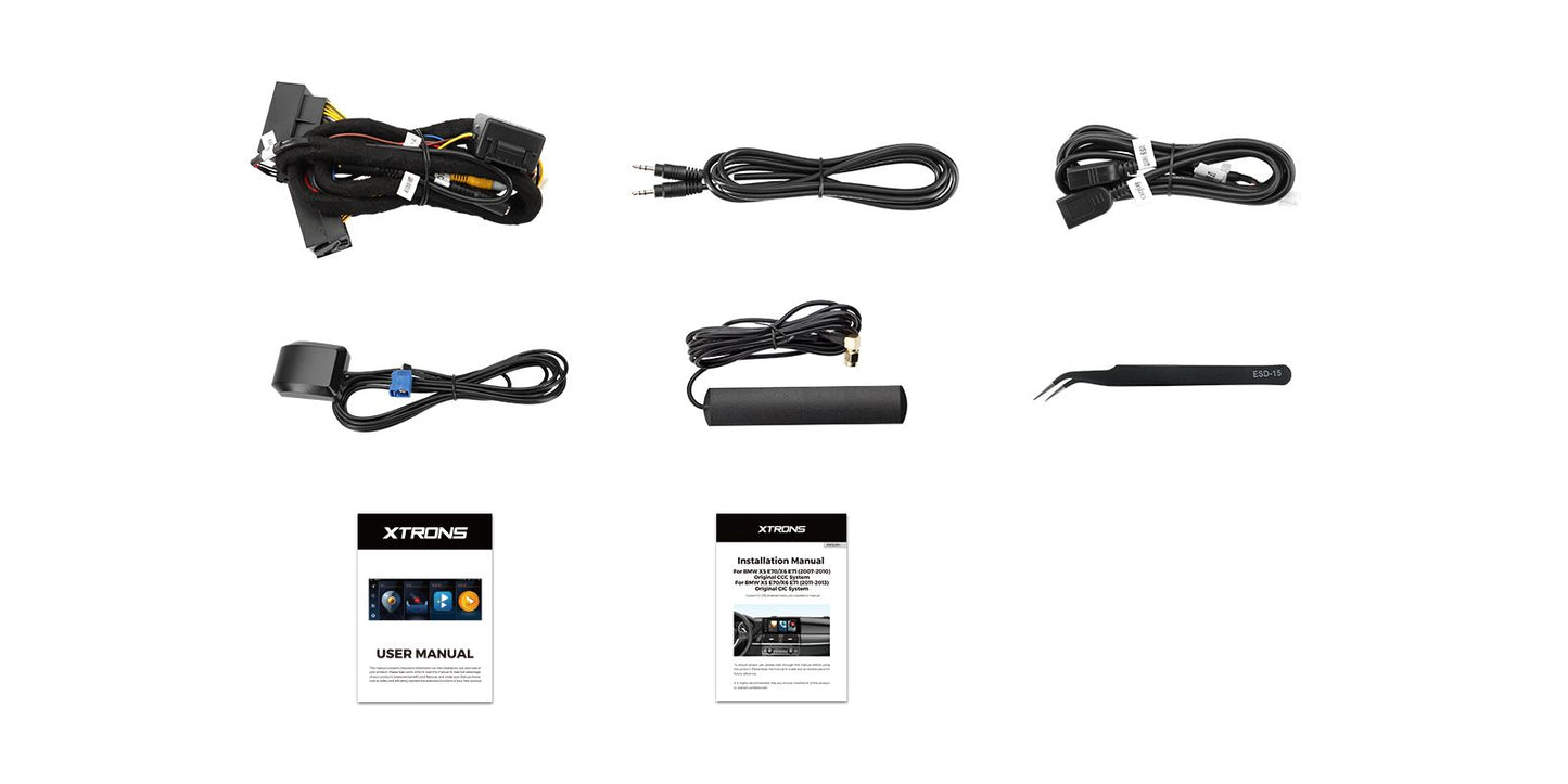 Xtrons Head Unit 07'-10' BMW X5/X6 E70 E71 | CCC |8GB RAM & 128GB ROM |