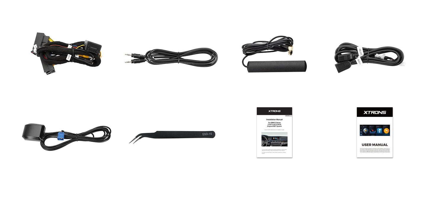 Xtrons Head Unit for 2011/12 BMW 5 Series F10/F11 | CIC | 8GB RAM & 128GB ROM |