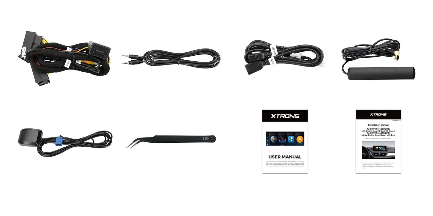 Xtrons 12.3" Head Unit for 2009-2015 BMW X1 E84 (CIC) | 4GB RAM & 64 ROM