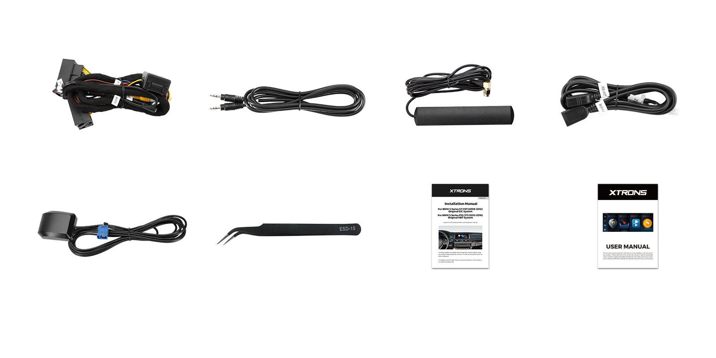 Xtrons Head Unit for 13'-16' BMW 5 Series F10/F11 |NBT System | 8GB RAM & 128GB ROM |