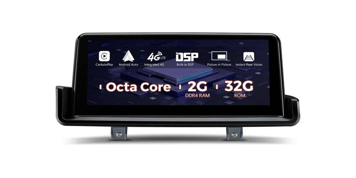 Xtrons 10.25" Head Unit Display Upgrade For BMW 3 Series/M3 E9X 2007-2013 (No Original Display) | 4GB RAM & 64GB ROM