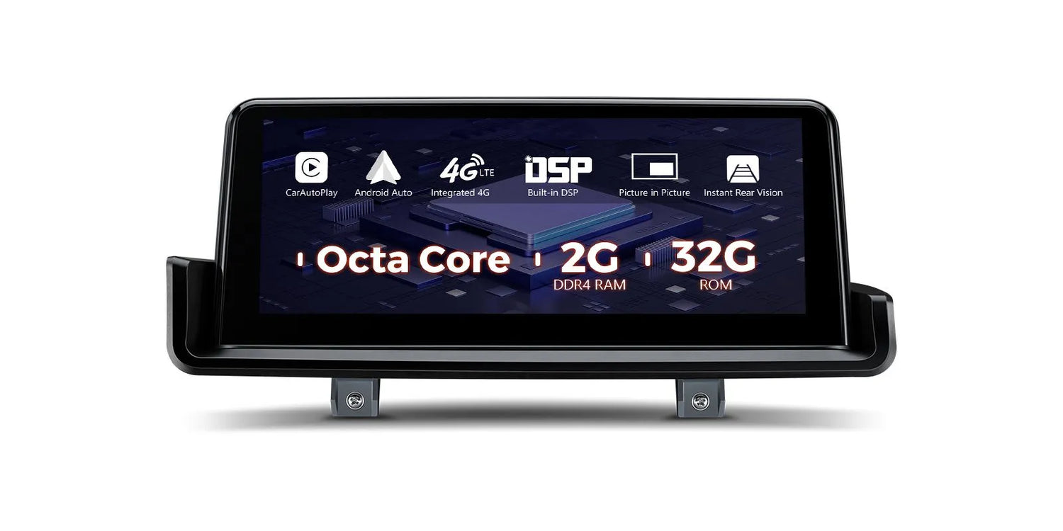 Xtrons 10.25" Head Unit Display Upgrade For BMW 3 Series/M3 E9X 2007-2013 (No Original Display) | 4GB RAM & 64GB ROM