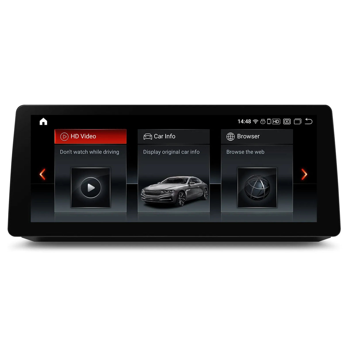 Xtrons Q Series 12.3" Head Unit Display Upgrade For BMW 5 Series/M5 E60 2009-2012 (CIC) | 8GB RAM & 128GB ROM