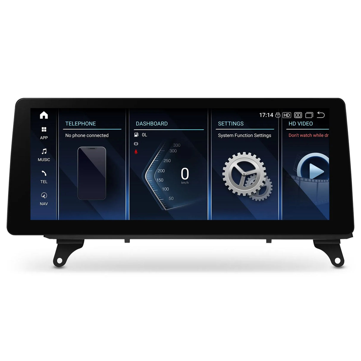 Xtrons Q Series 12.3" Head Unit Display Upgrade For BMW X5/X6/M E70/E71 2007-2010 (CCC) | 8GB RAM & 128GB ROM