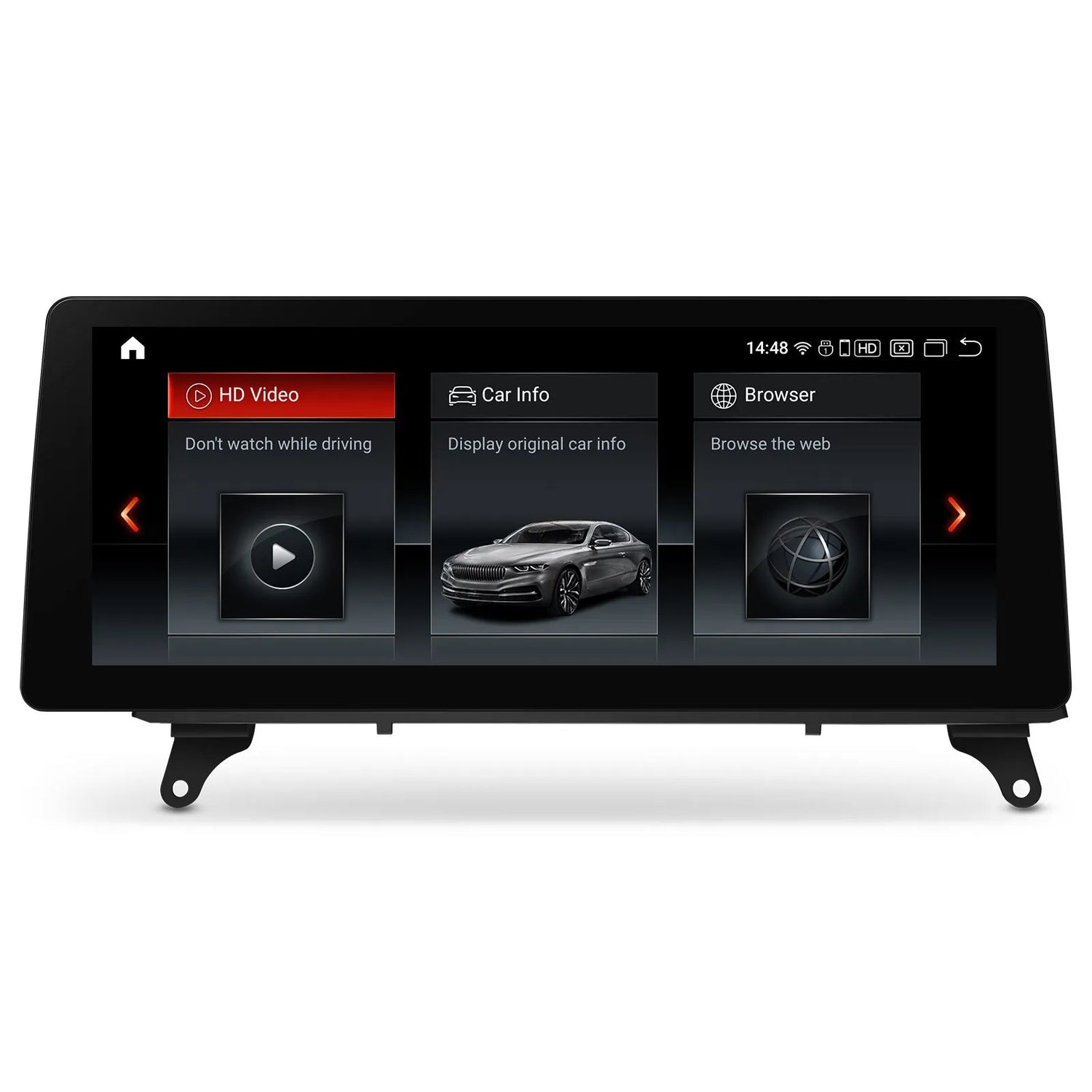 Xtrons Q Series 12.3" Head Unit Display Upgrade For BMW X5/X6/M E70/E71 2007-2010 (CCC) | 8GB RAM & 128GB ROM