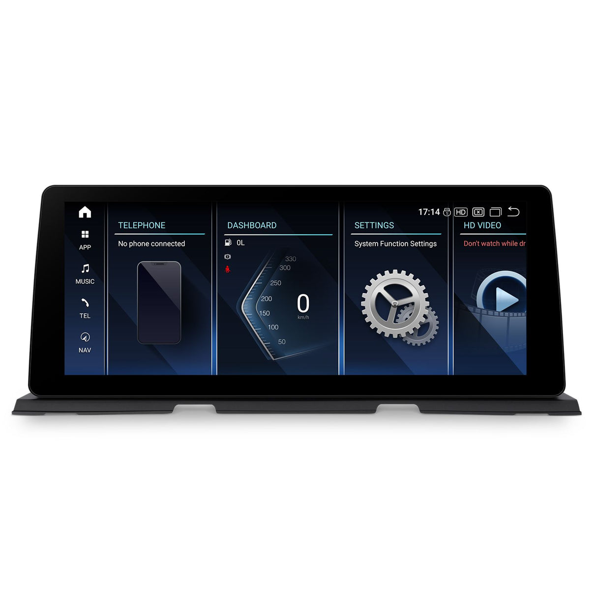 Xtrons Q Series 12.3" Head Unit Display Upgrade For BMW 6 Series F06/F12/F13 2011-2013 (CIC) | 8GB RAM & 128GB ROM