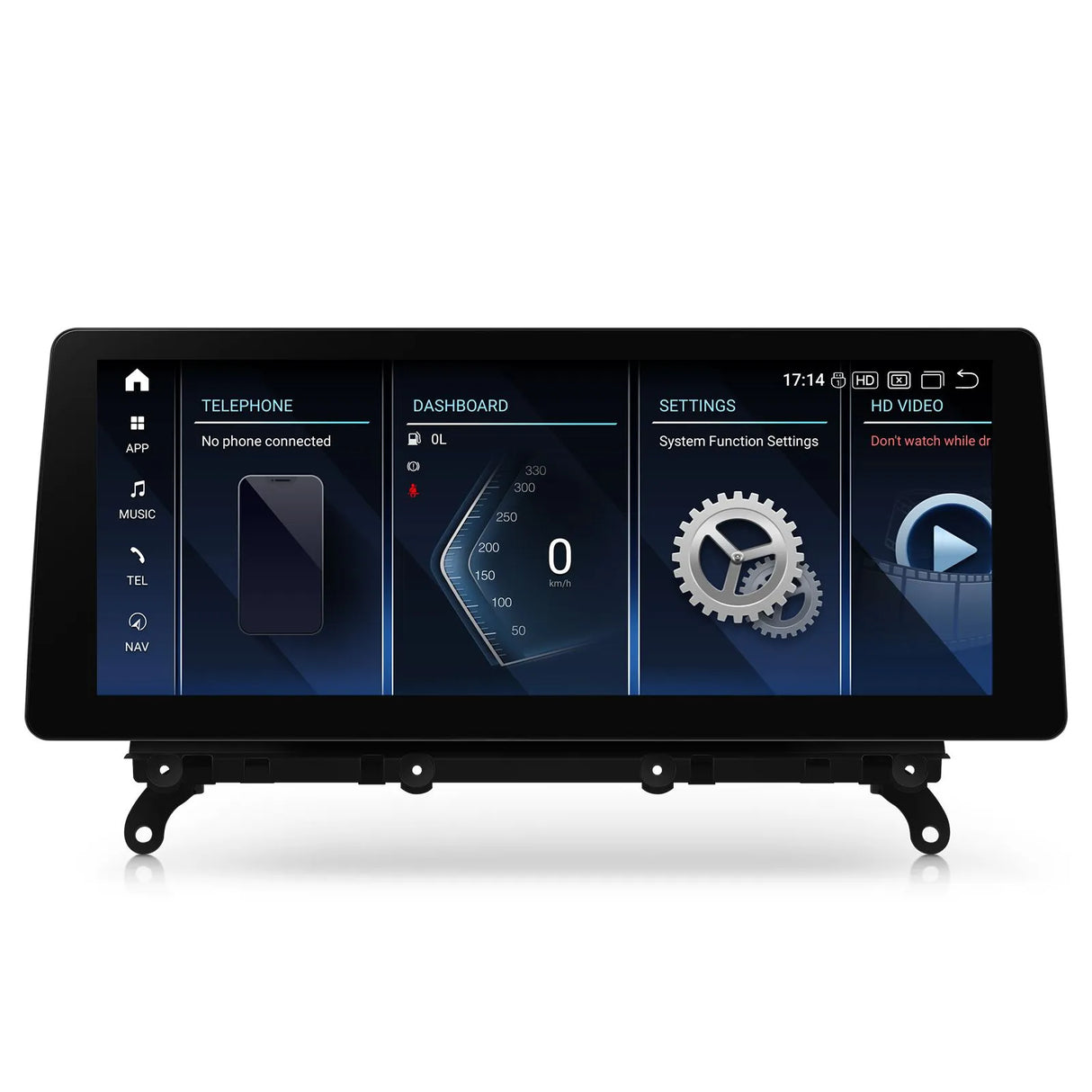 Xtrons Q Series 12.3" Head Unit Display Upgrade For BMW X3 F25 2011-2013 (CIC) | 8GB RAM & 128GB ROM