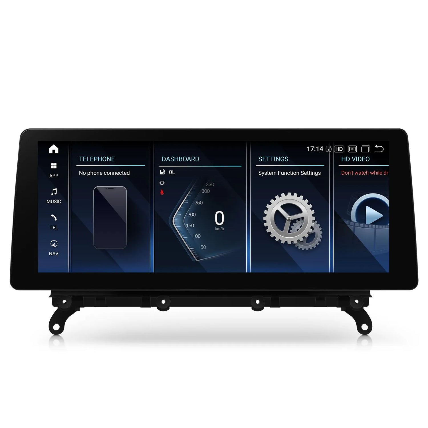 Xtrons Q Series 12.3" Head Unit Display Upgrade For BMW X3 F25 2011-2013 (CIC) | 8GB RAM & 128GB ROM