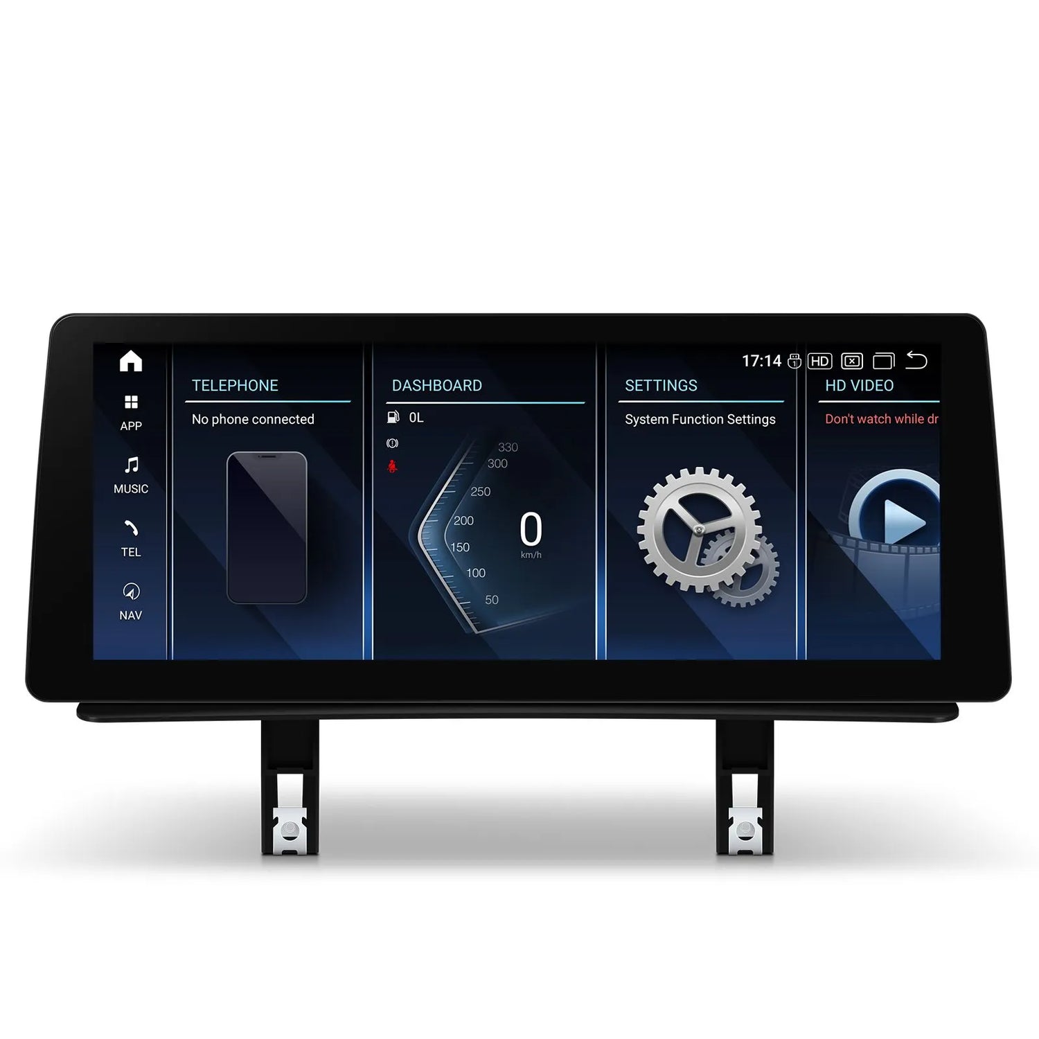 Xtrons Q Series 12.3" Head Unit Display Upgrade For BMW 1 Series E8X (No Original Display) | 8GB RAM & 128GB ROM