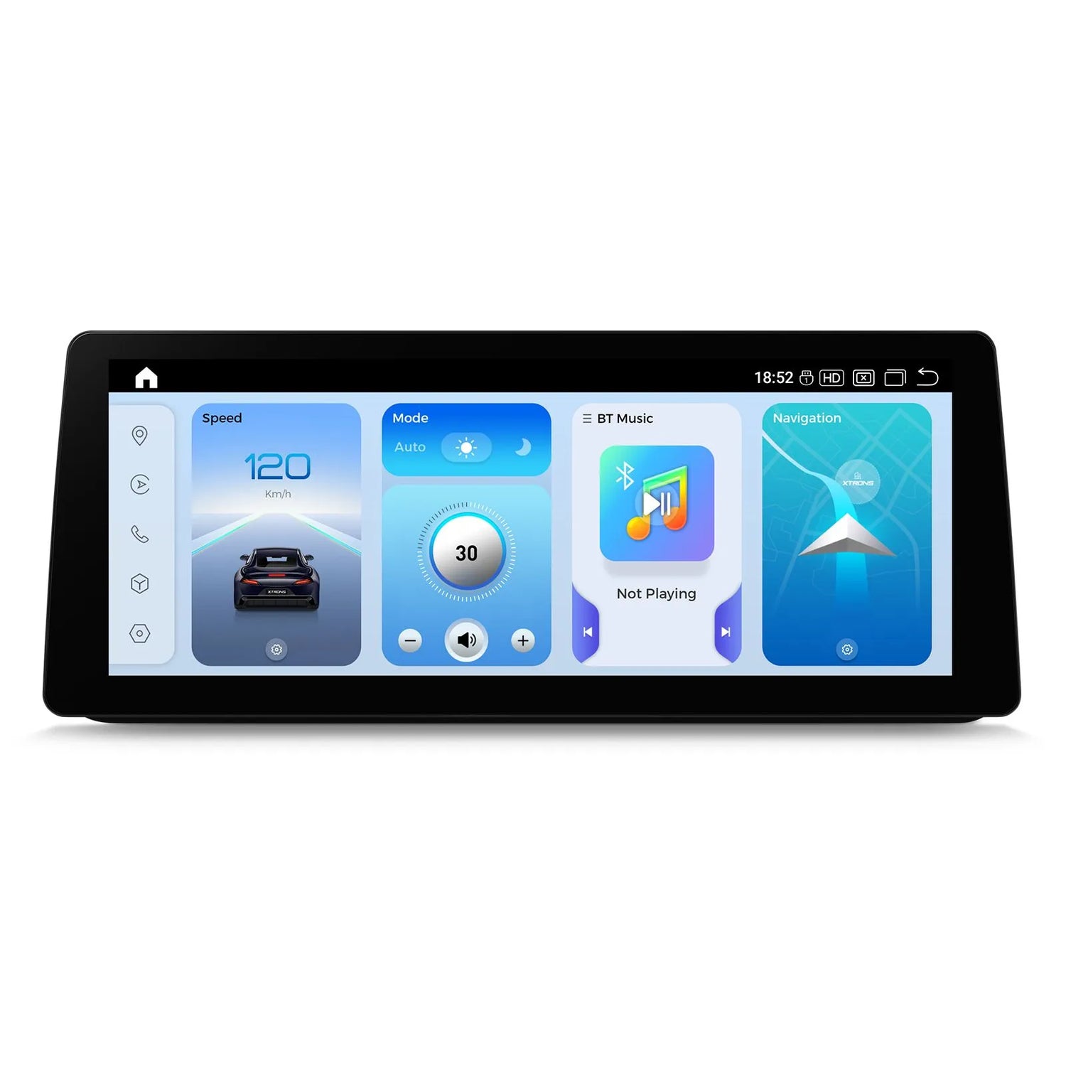 Xtrons Q Series 12.3" Head Unit Display Upgrade For BMW 3 Series/M3 E9X (No Original Display) | 8GB RAM & 128GB ROM