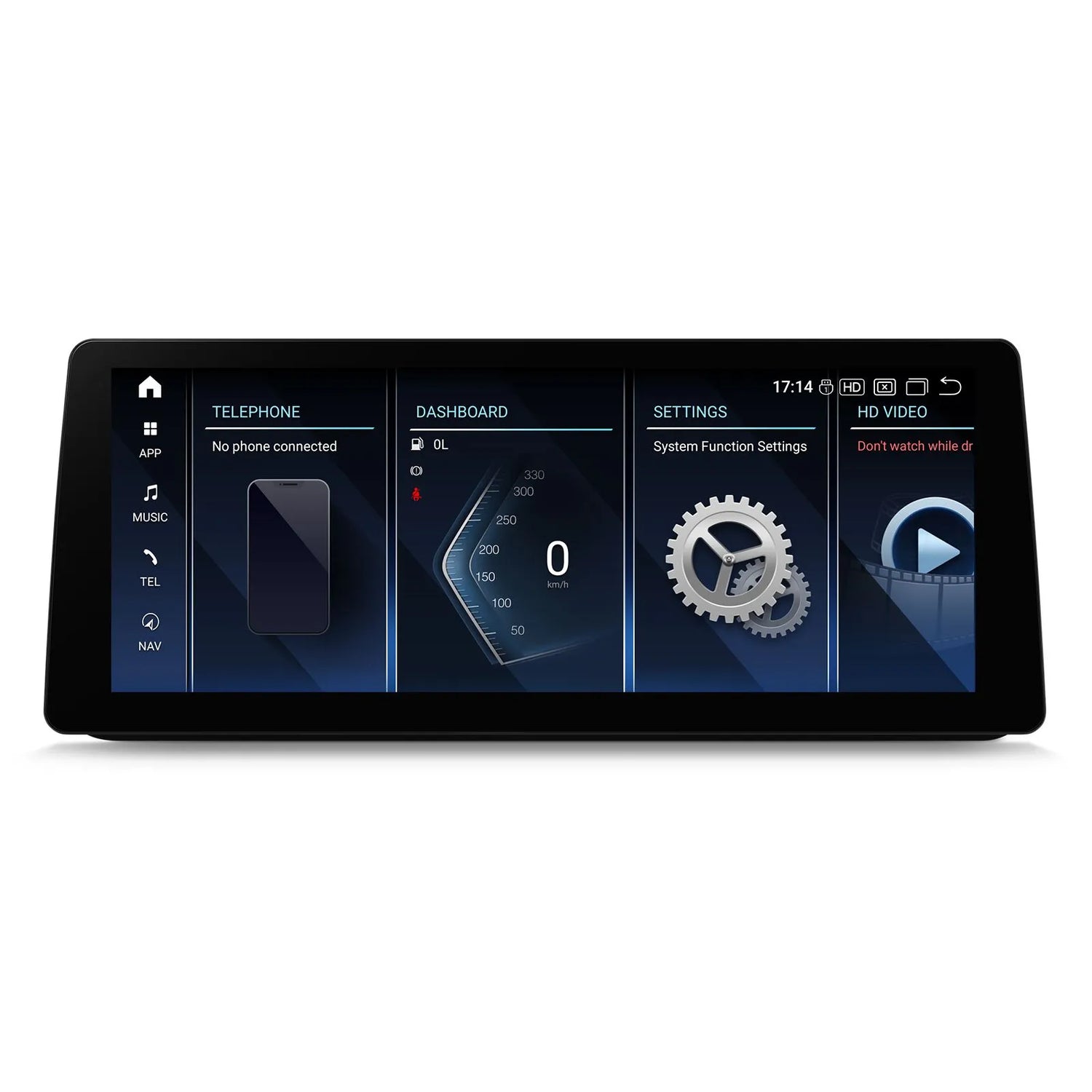 Xtrons Q Series 12.3" Head Unit Display Upgrade For BMW 3 Series/M3 E9X (No Original Display) | 8GB RAM & 128GB ROM