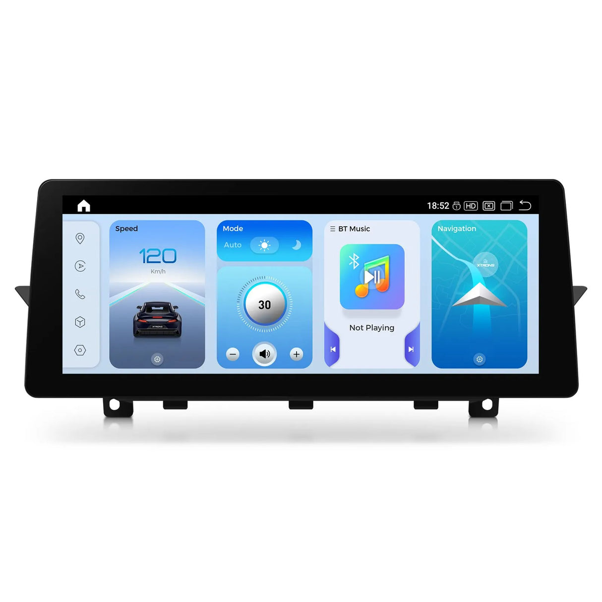 Xtrons Q Series 12.3" Head Unit Display Upgrade For BMW X1 E84 (CIC) | 8GB RAM & 128GB ROM
