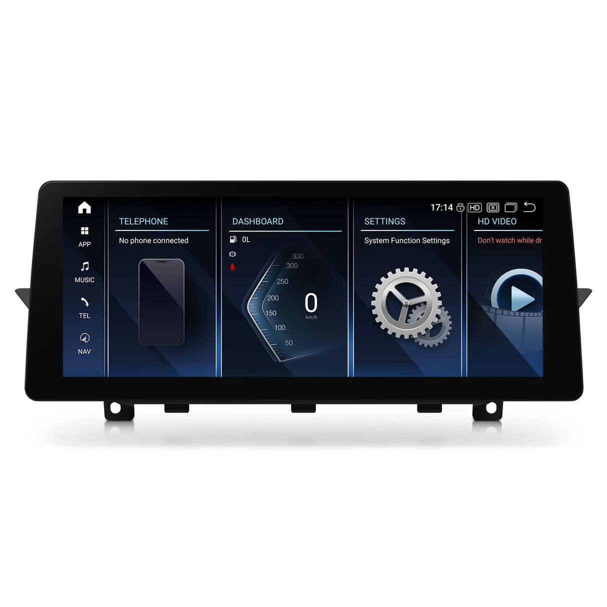 Xtrons Q Series 12.3" Head Unit Display Upgrade For BMW X1 E84 (CIC) | 8GB RAM & 128GB ROM