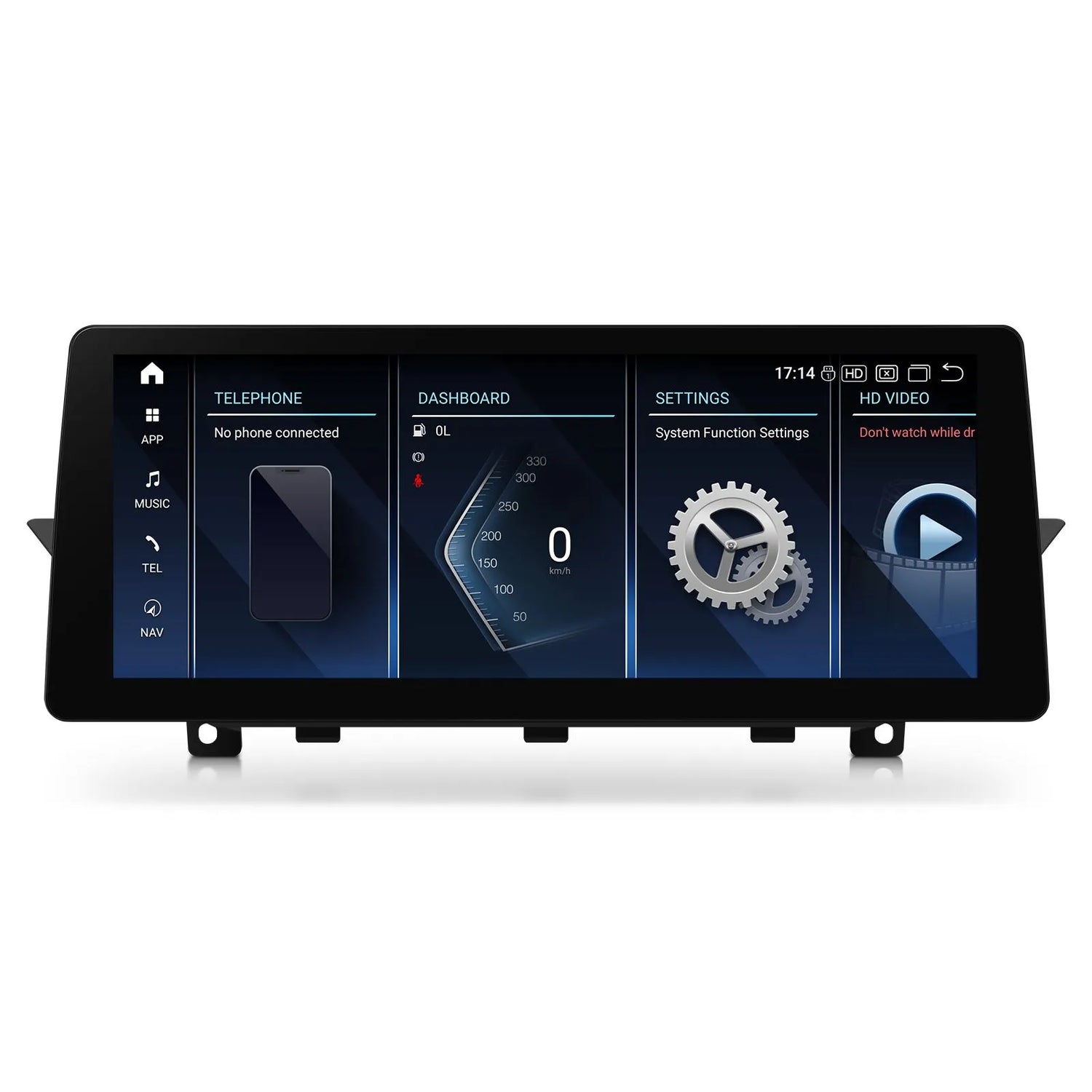 Xtrons Q Series 12.3" Head Unit Display Upgrade For BMW X1 E84 (CIC) | 8GB RAM & 128GB ROM