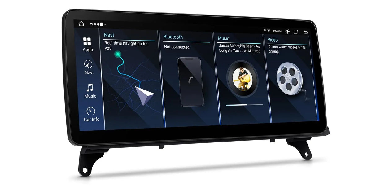 Xtrons 12.3" Head Unit Display Upgrade For BMW X5/X6/M E70/E71 2007-2009 (CCC) | 4GB RAM & 64GB ROM