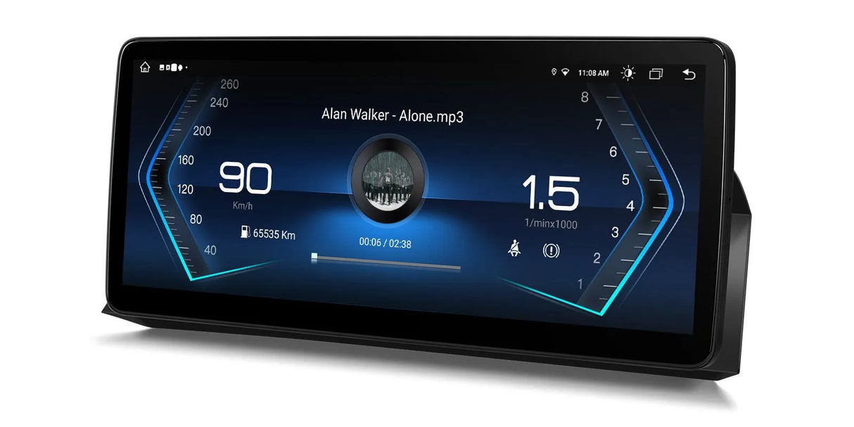 Xtrons 12.3" Head Unit Display Upgrade For BMW 5 Series/M5 E60/E61 2009-2012 (CIC) | 4GB RAM & 64GB ROM