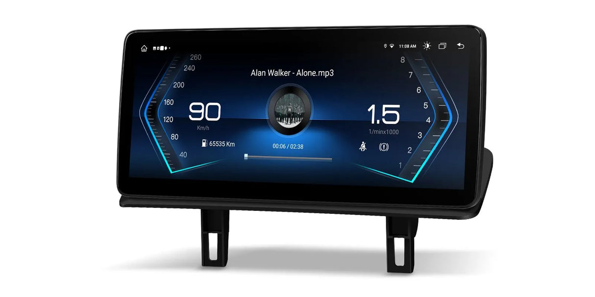 Xtrons 12.3" Head Unit Display Upgrade For BMW 1 Series E8X 2009-2012 (CIC) | 4GB RAM & 64GB ROM